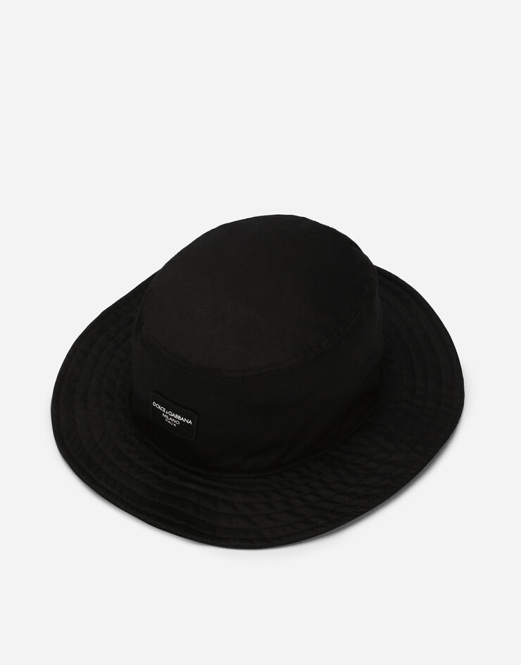 Dolce & Gabbana Stretch gabardine bucket hat 블랙 LB5H34G7K7Y