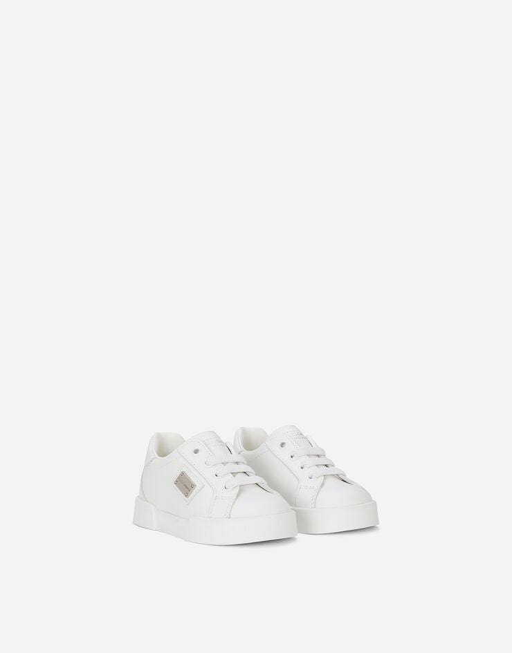 Dolce&Gabbana Calfskin Portofino sneakers White DN0198A3444