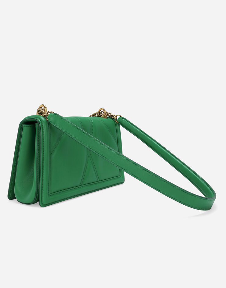 Dolce & Gabbana Schultertasche Devotion mittelgroß Grün BB7158AW437