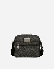 Dolce & Gabbana Coated jacquard crossbody bag Multicolor BM2272AO998