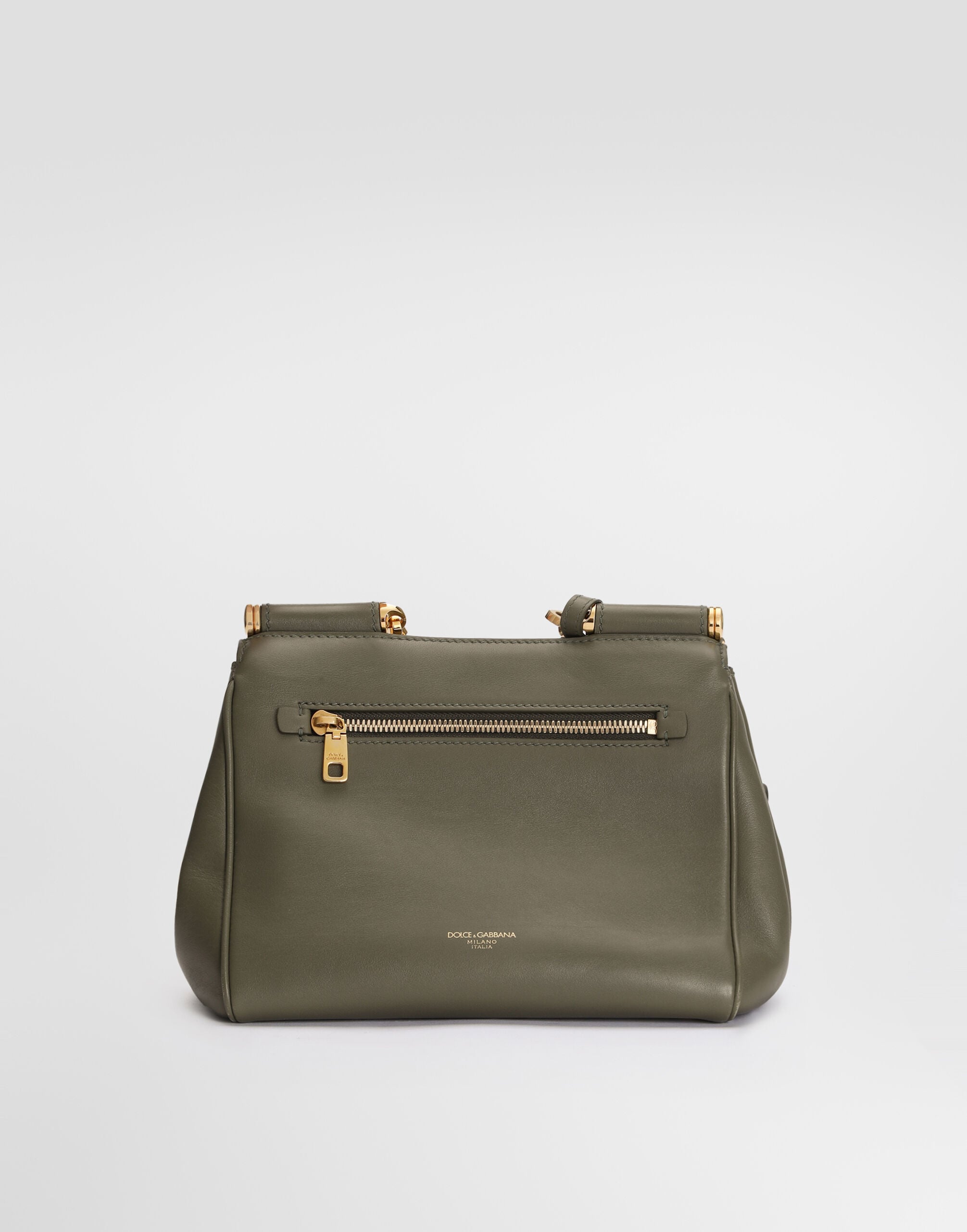 美品✨DOLCE&GABBANA グラフティ　長財布　総柄　レザー　カーキ My Sicily handbag in Green for Women | Dolce&Gabbana® US