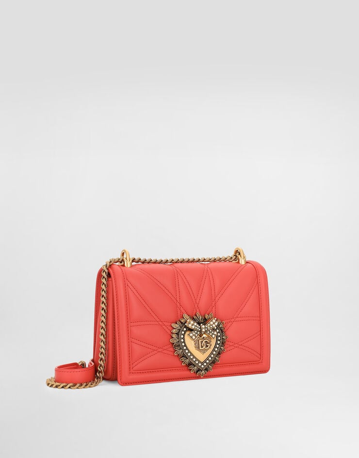 Dolce & Gabbana Medium Devotion shoulder bag Dolce & Gabbana Medium Devotion shoulder bag Orange BB7158AW437