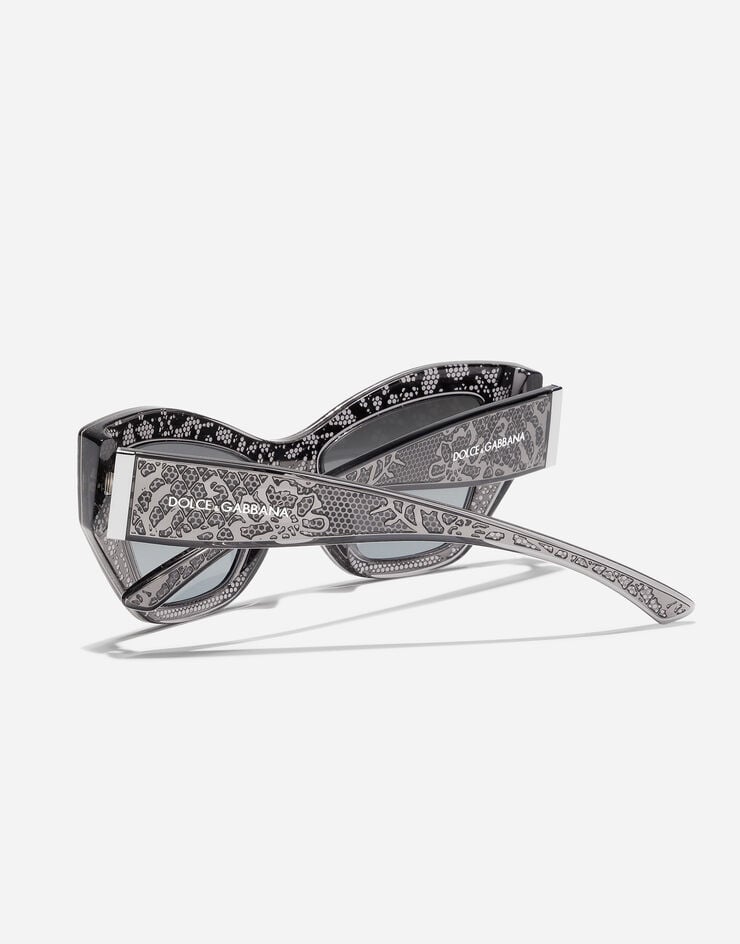 Dolce & Gabbana DG Lace Sunglasses Dark grey VG4494VP06G