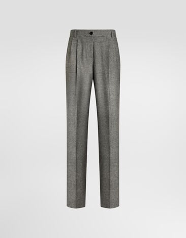 Dolce & Gabbana Glen plaid flannel trousers Multicolor FTC17TFQ2O5