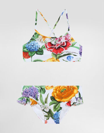 Dolce & Gabbana Bikini with floral print Print L5J838ON03W