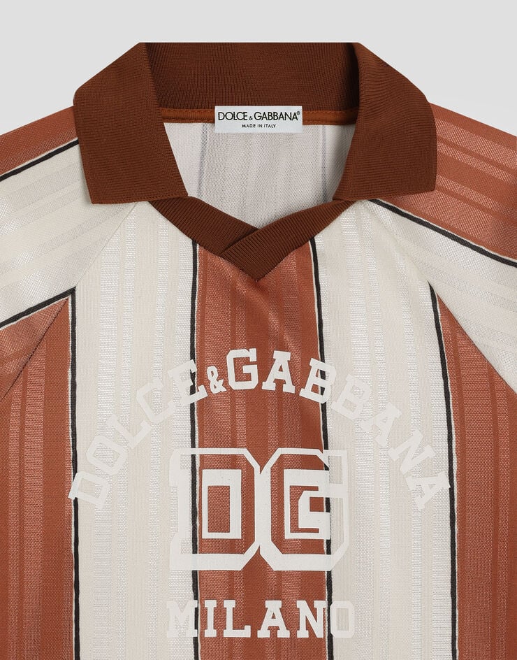 Dolce & Gabbana Striped jersey t-shirt Dolce & Gabbana Striped jersey t-shirt Multicolor L4JTJLHS7Q5