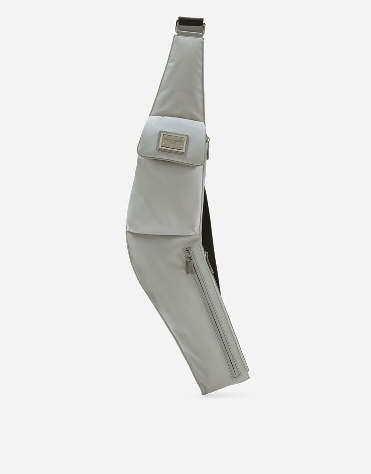 Dolce&Gabbana Поясная сумка из нейлона серый BM2279AP549
