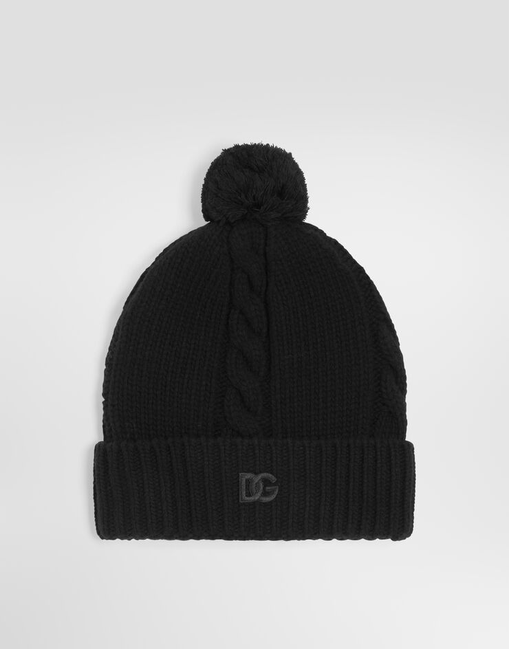 Dolce & Gabbana Knit hat Black FXQ25ZJDVLD