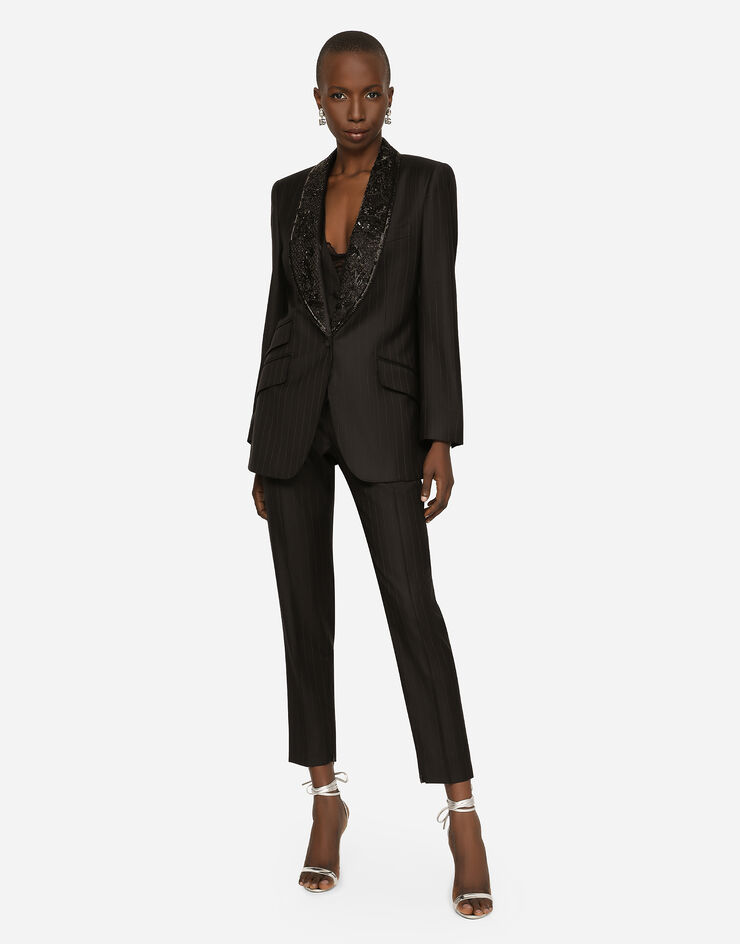 Dolce & Gabbana Pinstripe pants Multicolor FTCHSTFR2X8