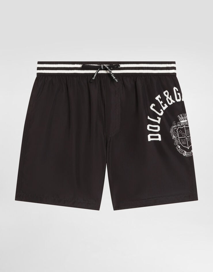 Dolce & Gabbana Medium nylon swim shorts Multicolor L4J850ON0CT