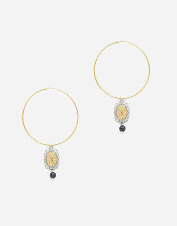 Dolce & Gabbana Sicily hoop earrings Gold WADC2GW0001