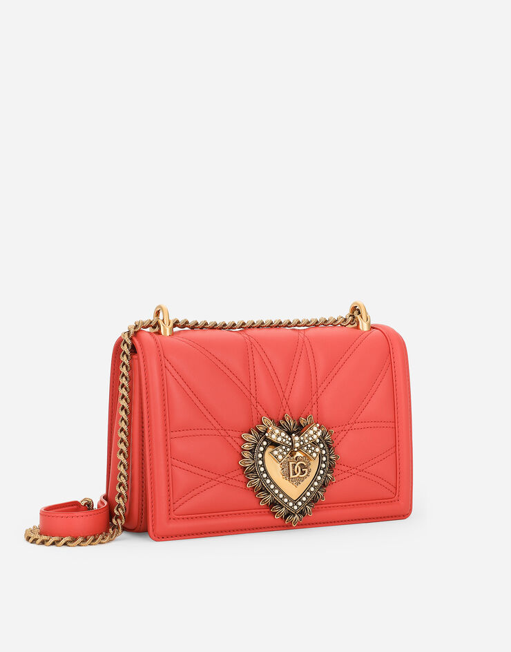 Dolce & Gabbana Bolso de hombro Devotion mediano Naranja BB7158AW437
