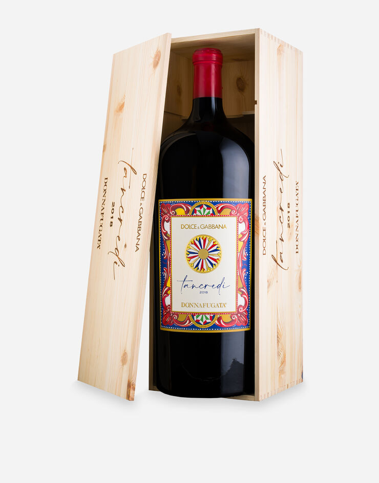 Dolce & Gabbana TANCREDI 2018 - Красное вино Terre Siciliane IGT (Balthazar 12 л) Деревянная коробка Красное PW1812RES12