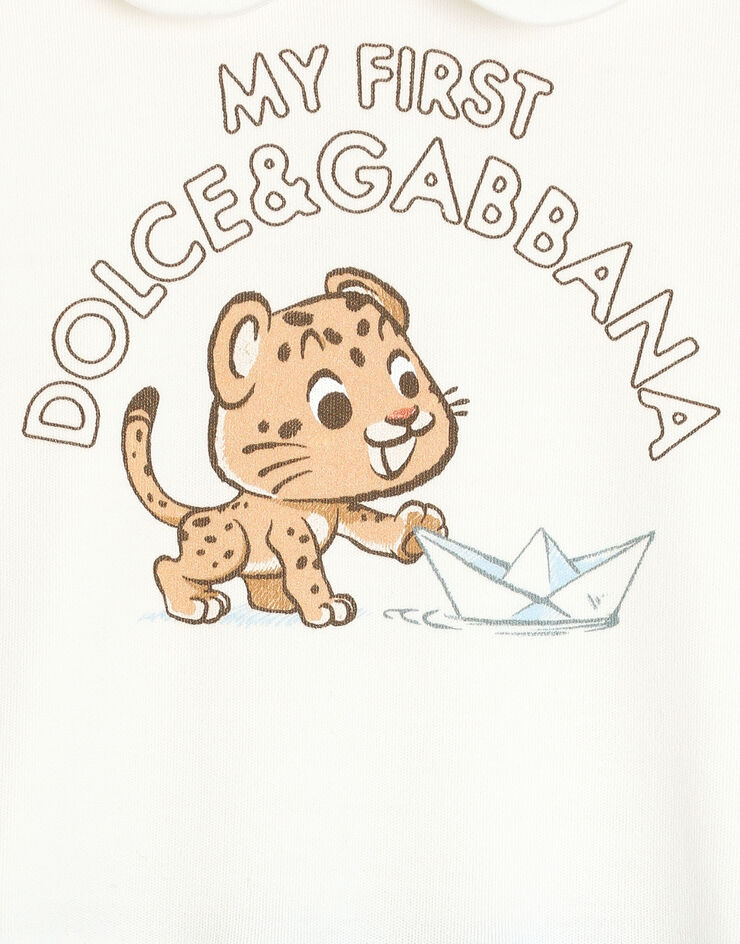 Dolce & Gabbana 3-piece interlock gift set with leopard and boats print Dolce & Gabbana 3-piece interlock gift set with leopard and boats print Multicolor L1JOBRG7PNK