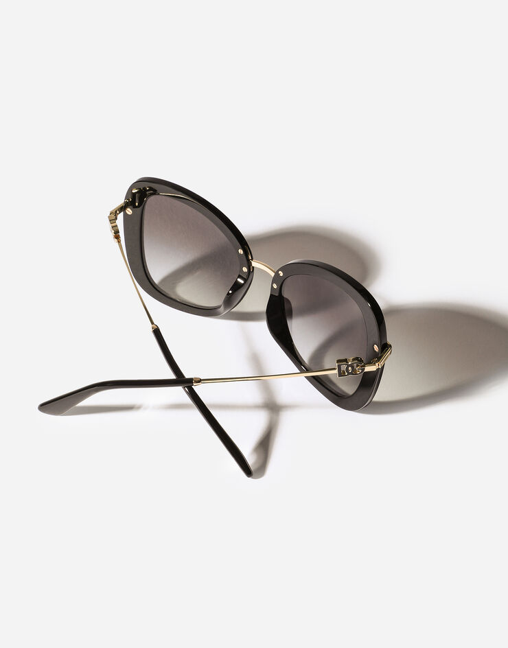 Dolce & Gabbana DG Glow Sunglasses Dolce & Gabbana DG Glow Sunglasses Black VG4535VP18G