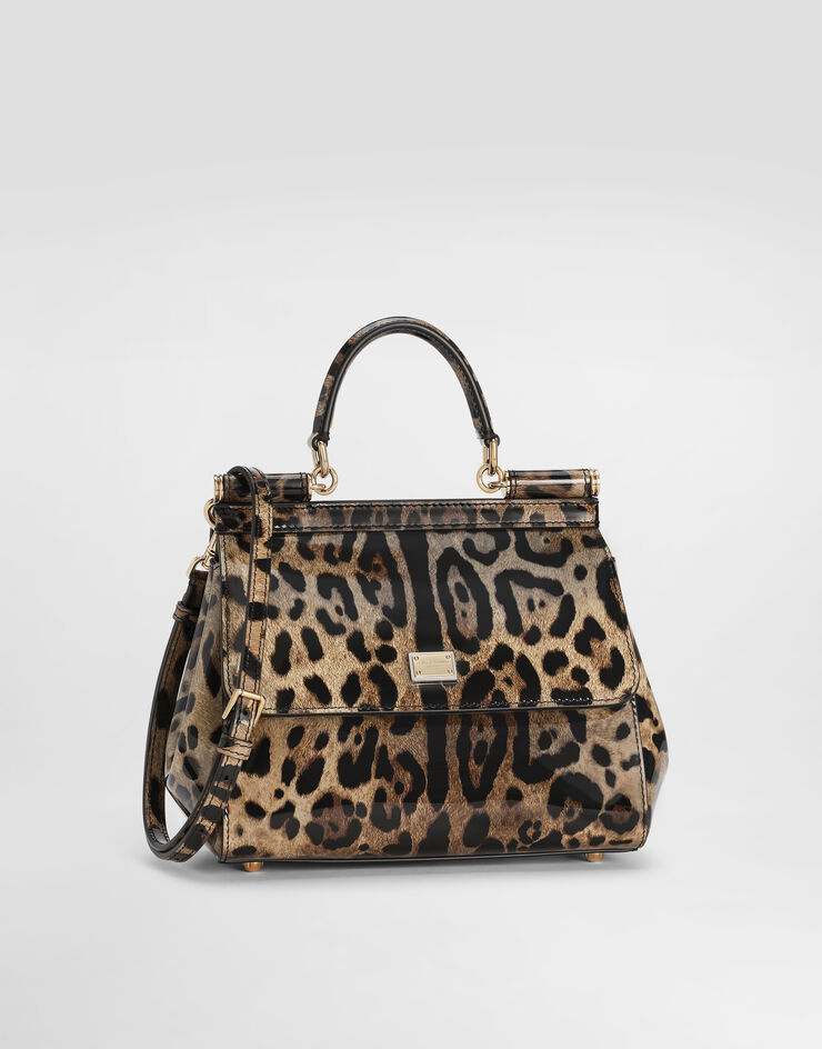 Dolce & Gabbana Sicily 中号手袋 动物纹印花 BB6003BM568