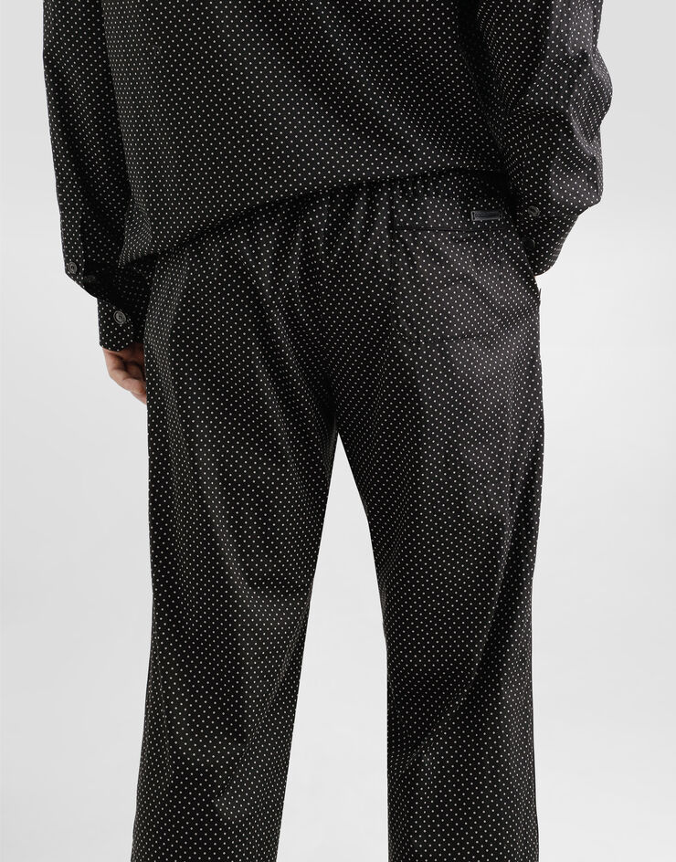 Dolce & Gabbana Micro-designed joggers Multicolor GVRMATFMRBN
