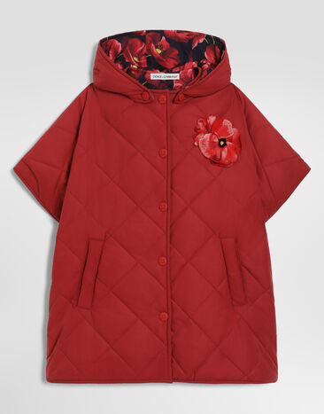 Dolce & Gabbana Cape matelassée avec patch  L54C70G7P9C