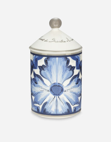 Dolce & Gabbana Porcelain Scented Candle – Sicilian Neroli and Lemon Multicolor TCC159TCAG3