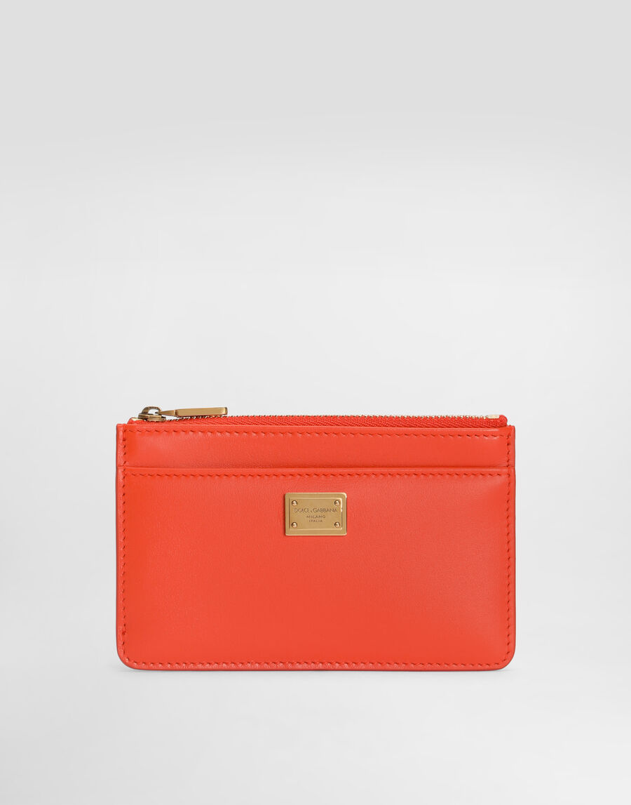 Calfskin card holder