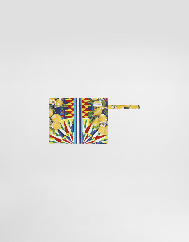 Dolce & Gabbana Carretto-print swim boxer shorts Dolce & Gabbana Carretto-print swim boxer shorts Multicolor M4F91TFPSIU