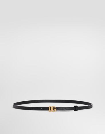 Dolce & Gabbana Calfskin belt Black BE1588AK274