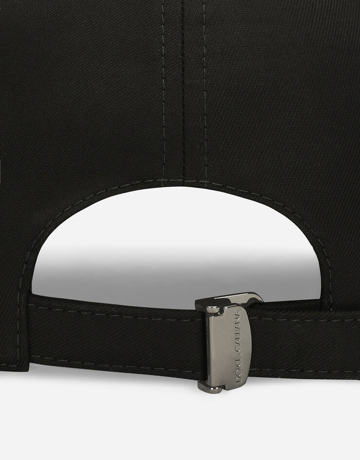 Dolce & Gabbana كاب بيسبول بشعار Dolce&Gabbana أسود GH590AGI354