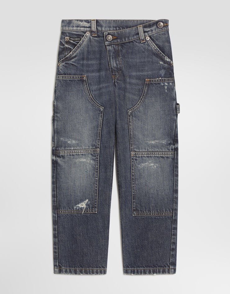 Dolce & Gabbana 5-pocket denim trousers Blue L42F95LDE13