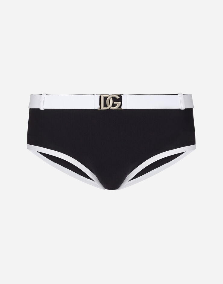 Dolce & Gabbana Slip de bain Brando David Bleu M4A72JONN67