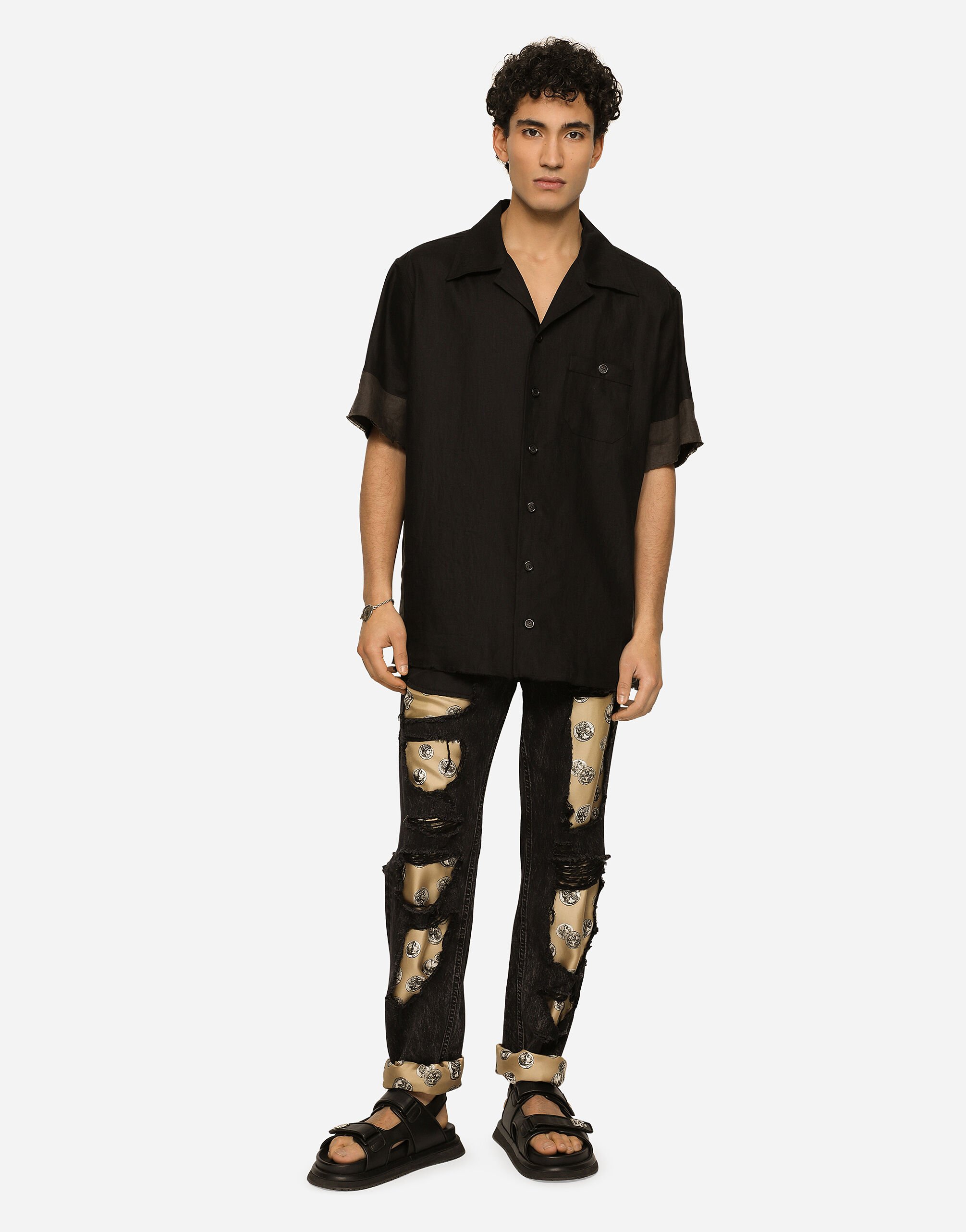 Mens short sleeve canvas shirts on sale