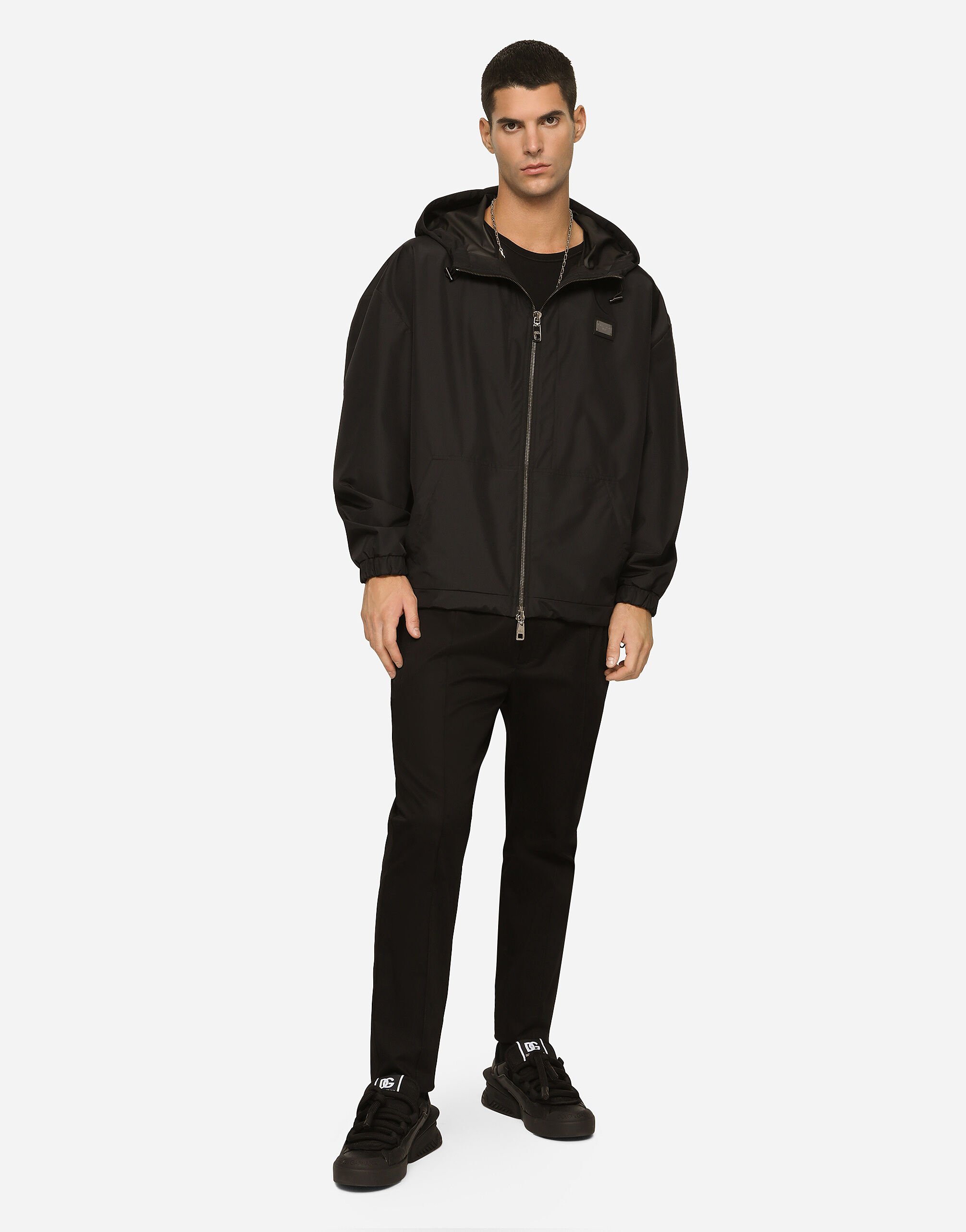 ブラックのメンズ GIUBBOTTO CON ZIP | Dolce&Gabbana®