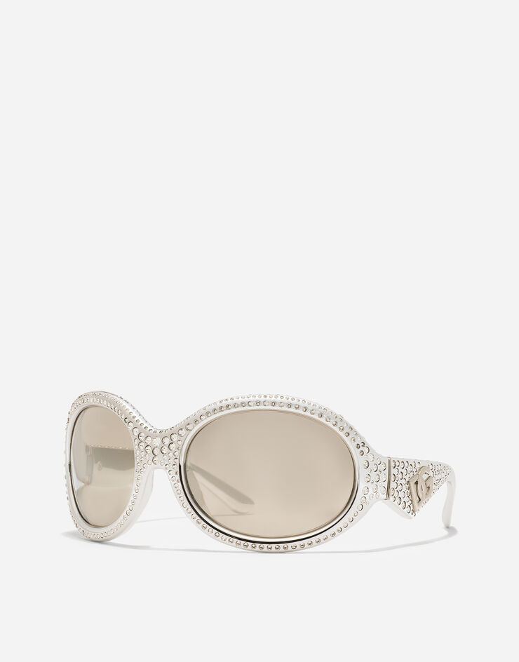 Dolce & Gabbana DG Crystal sunglasses Silver VG6201VN96G
