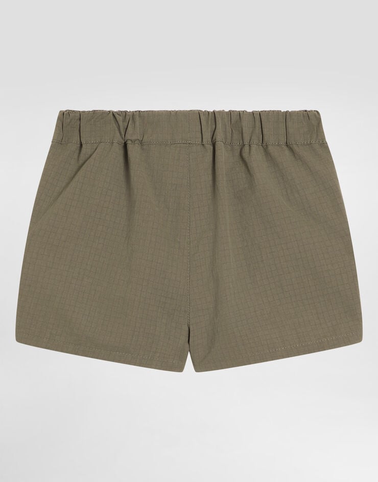 Dolce & Gabbana Ripstop bermuda shorts Dolce & Gabbana Ripstop bermuda shorts Green L14Q06HUMV9
