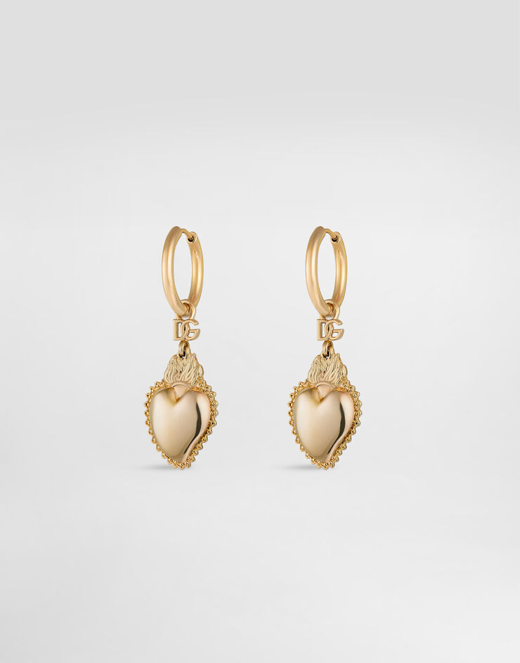 Dolce & Gabbana Heart earrings Gold WES8S1W1111