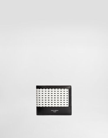 Dolce & Gabbana Woven plongé calfskin wallet Multicolor BP1321AN419