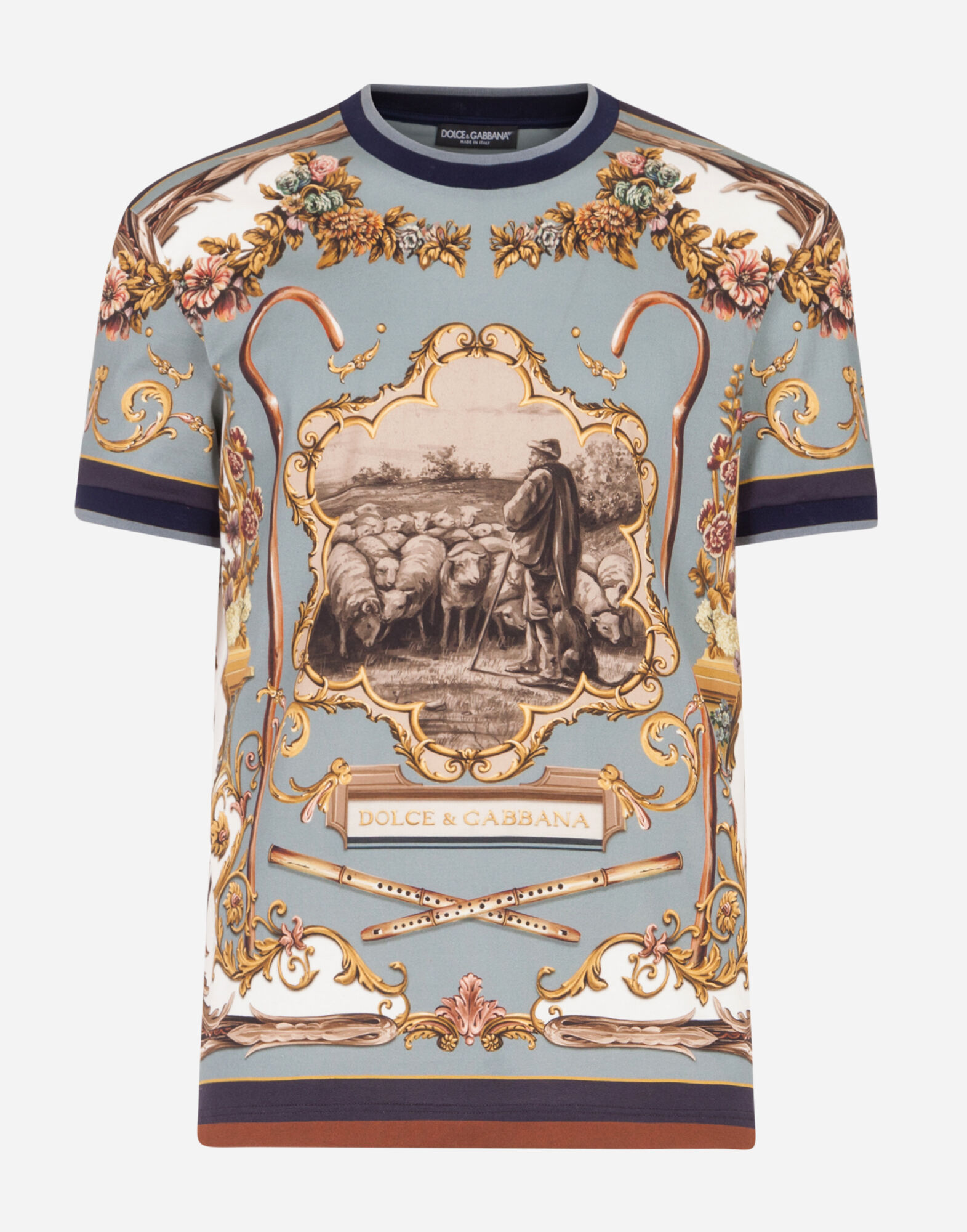 Dolce and gabbana lion t shirt cheap