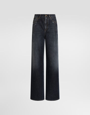 Dolce & Gabbana 5-pocket denim trousers Multicolor FTDDBDG8PS4