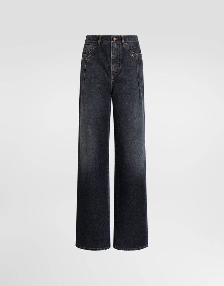 Dolce & Gabbana 5-pocket denim trousers Multicolor FTDDBDG8PS4