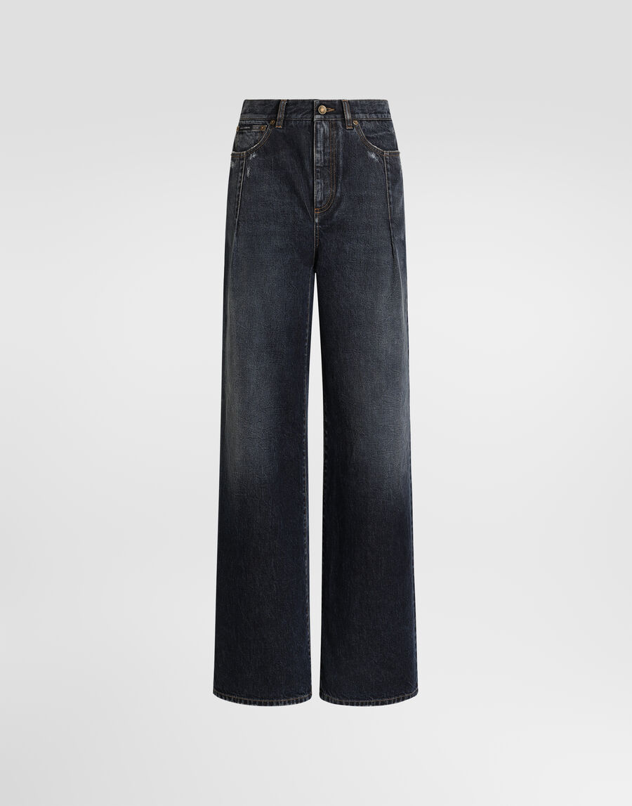 5-pocket denim trousers