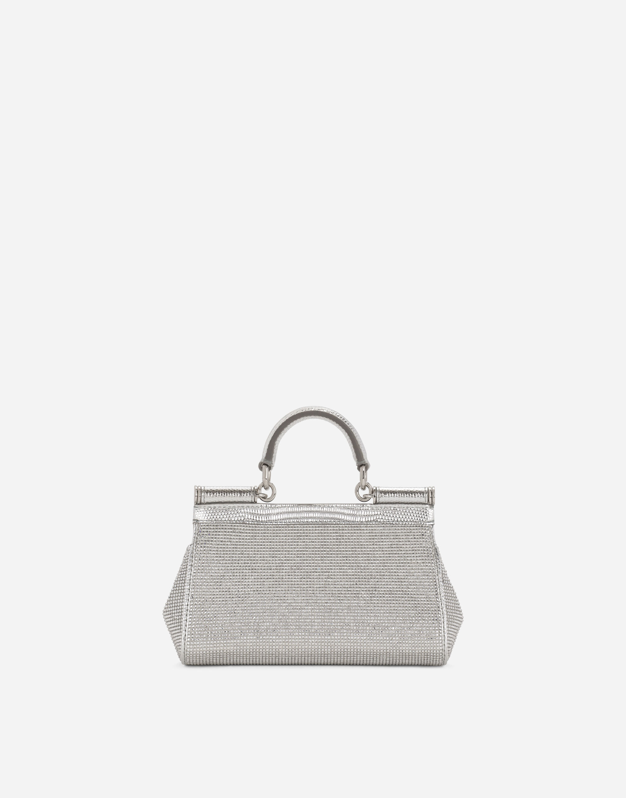 Dolce and gabbana silver bag outlet