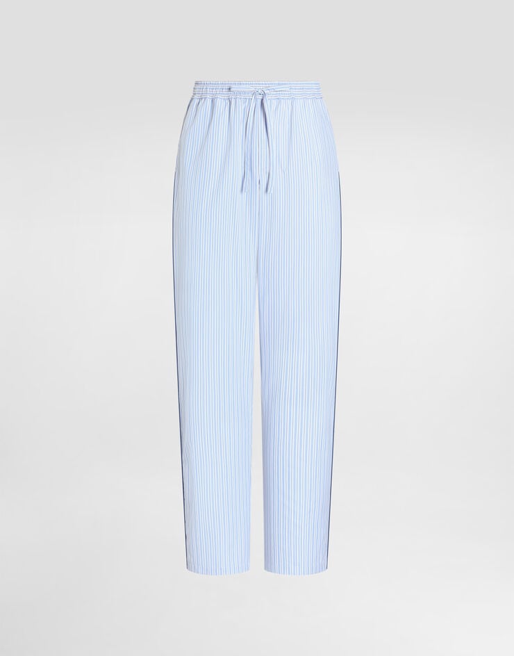 Dolce & Gabbana Striped poplin trousers Multicolor GVRMATFR510