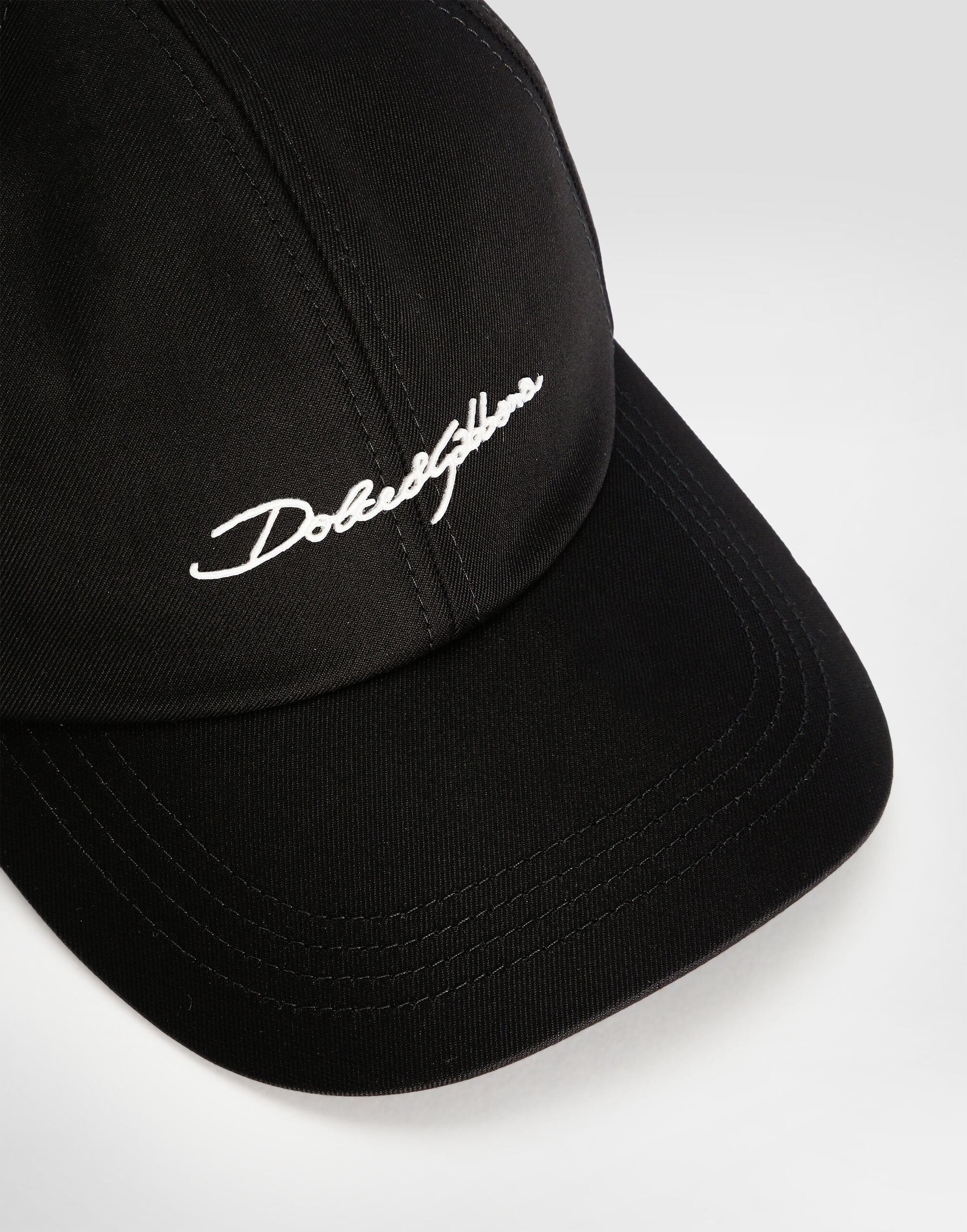 Baseball cap with Dolce&Gabbana logo in Black for Men