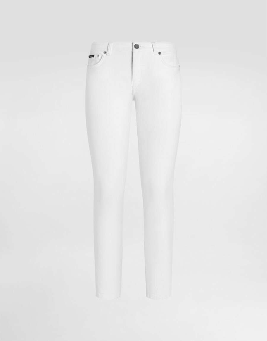5-pocket stretch denim trousers