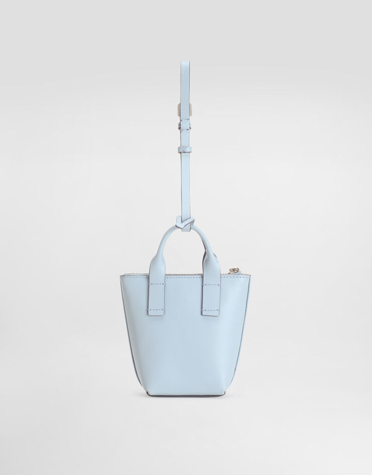 Dolce & Gabbana Adamo crossbody minibag in calfskin Azure BP3418AV893