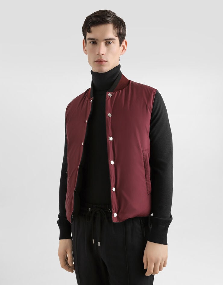 Dolce & Gabbana Reversible padded gilet Multicolor G9BSPTFCTAB