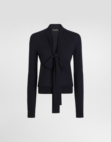 Dolce & Gabbana Virgin wool pullover Blue FXY40TJDVM3