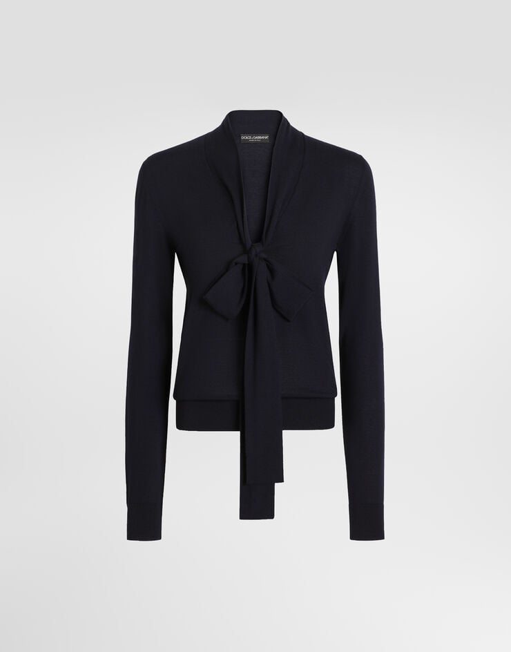 Dolce & Gabbana Virgin wool pullover Dolce & Gabbana Virgin wool pullover Blue FXY40TJDVM3