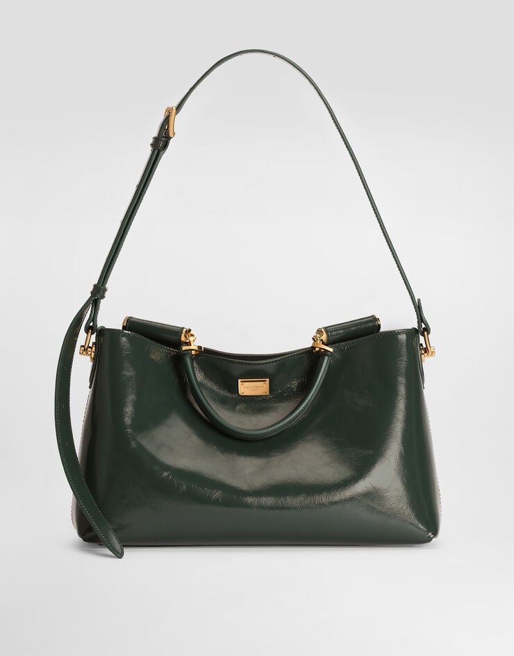 Dolce & Gabbana Medium Vittoria calfskin handbag Dolce & Gabbana Medium Vittoria calfskin handbag Green BB7896AZ000