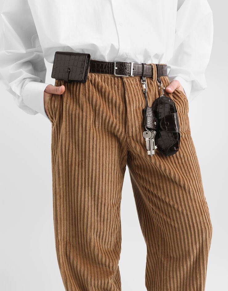 Dolce & Gabbana Corduroy trousers Dolce & Gabbana Corduroy trousers Beige GP20GTFUWEU