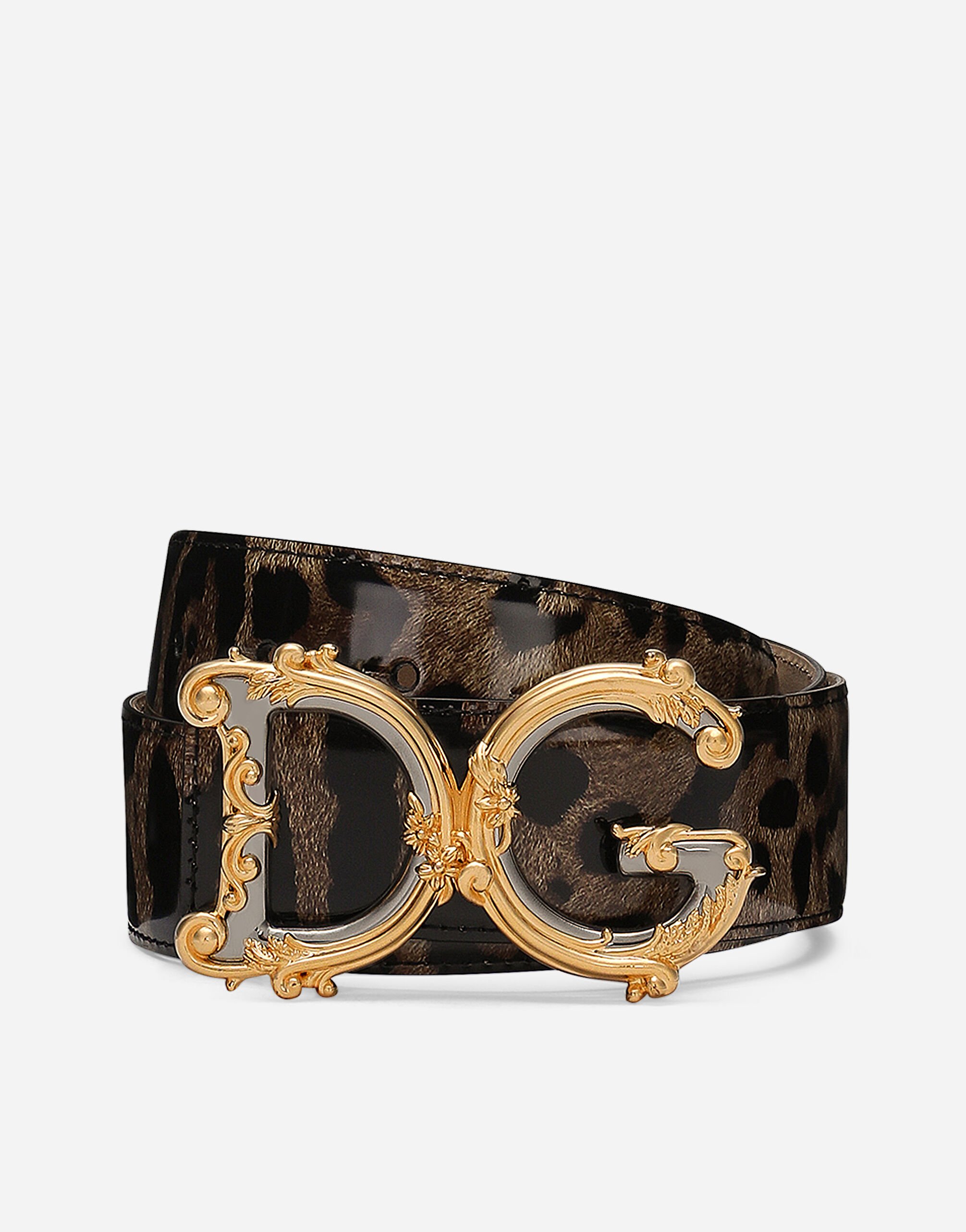 Dolce & Gabbana Cinturón DG Girls Rosa BE1636AW576